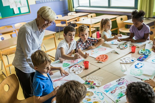 zajęcia malowania dla dzieci